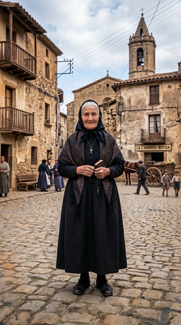 Foto antigua restaurada